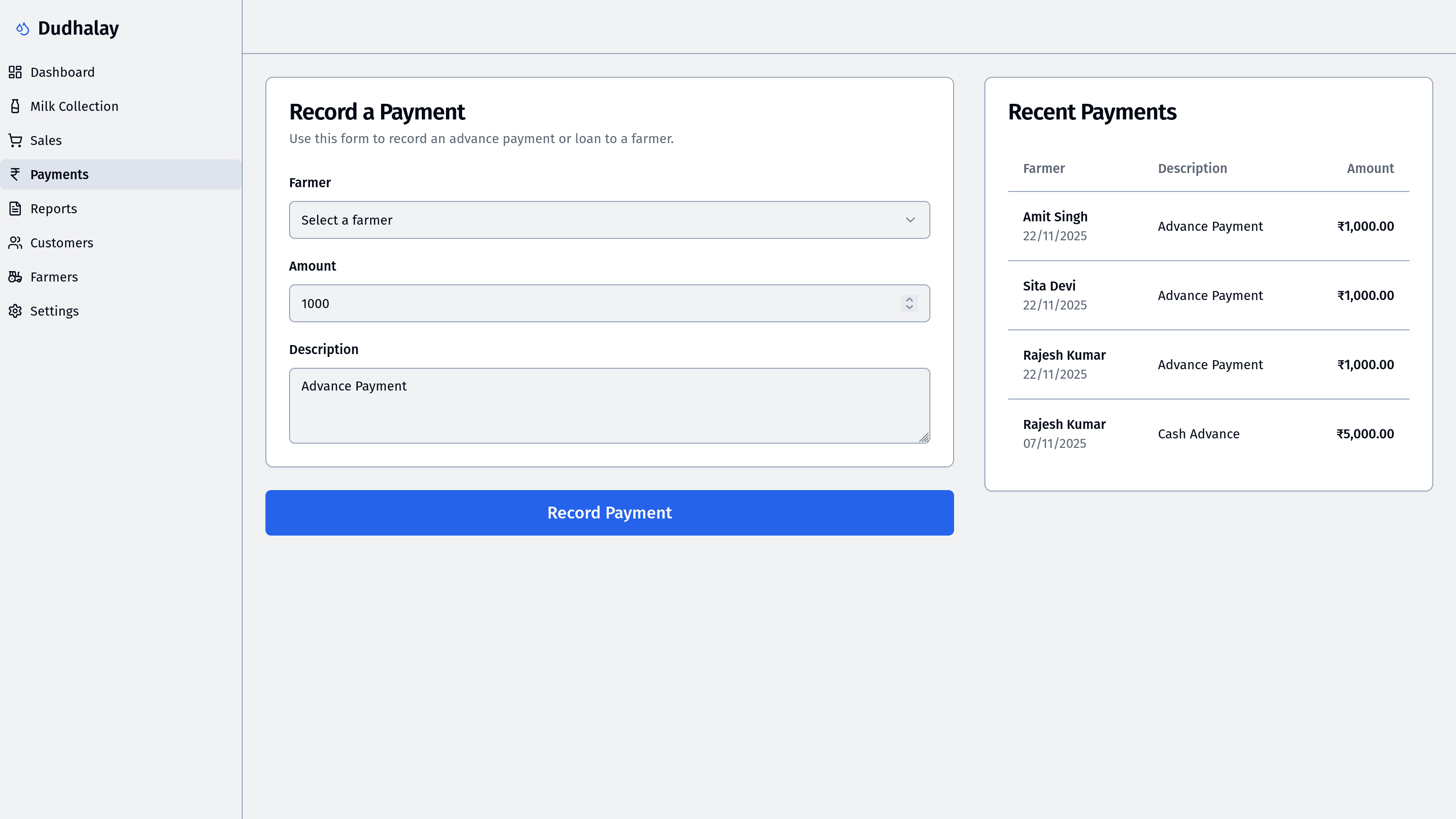 Dudhalay App Screenshot 4