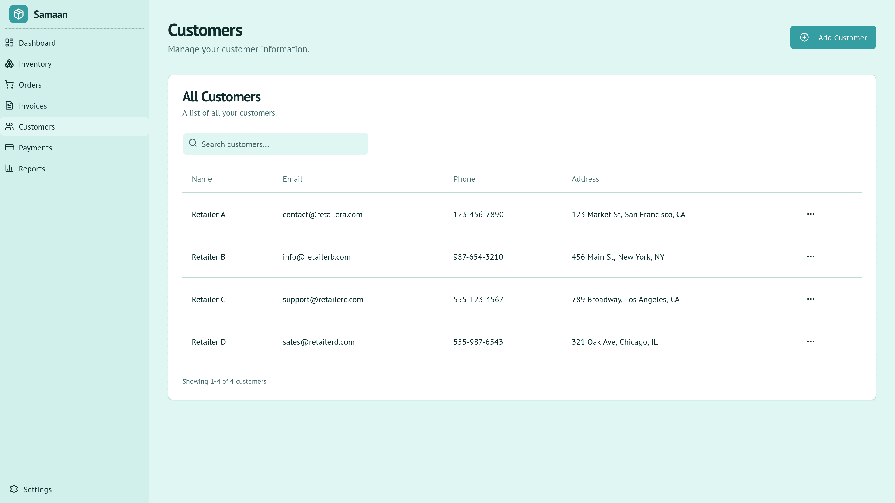 Samaan App Screenshot 5