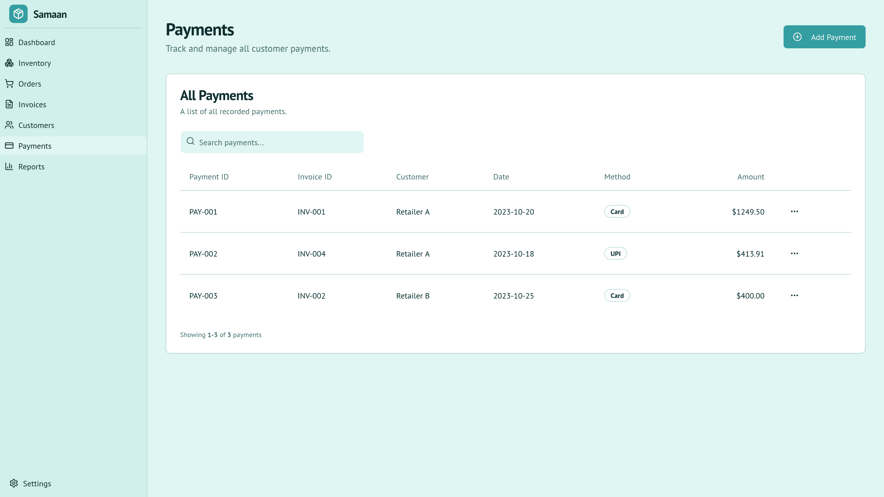 Samaan App Screenshot 6